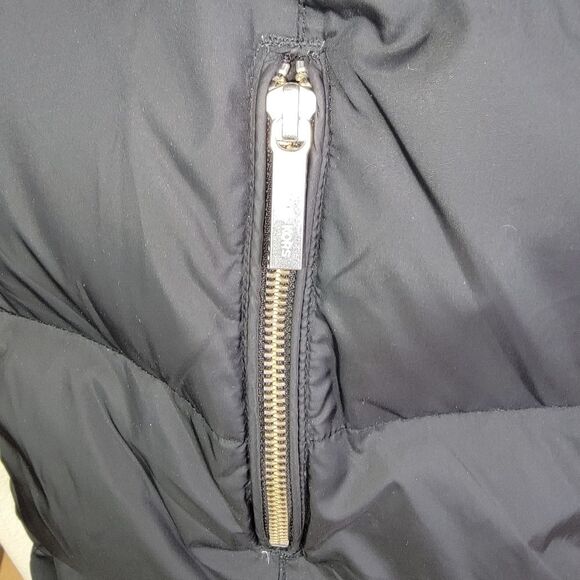 Micheal Michael Kors black down winter jacket coat size Medium - Picture 3 of 10